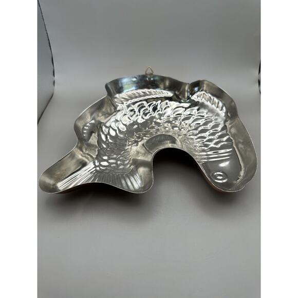 Vintage Copper Koi Fish Cake Jello Mold from Korea - Picture 4 of 6